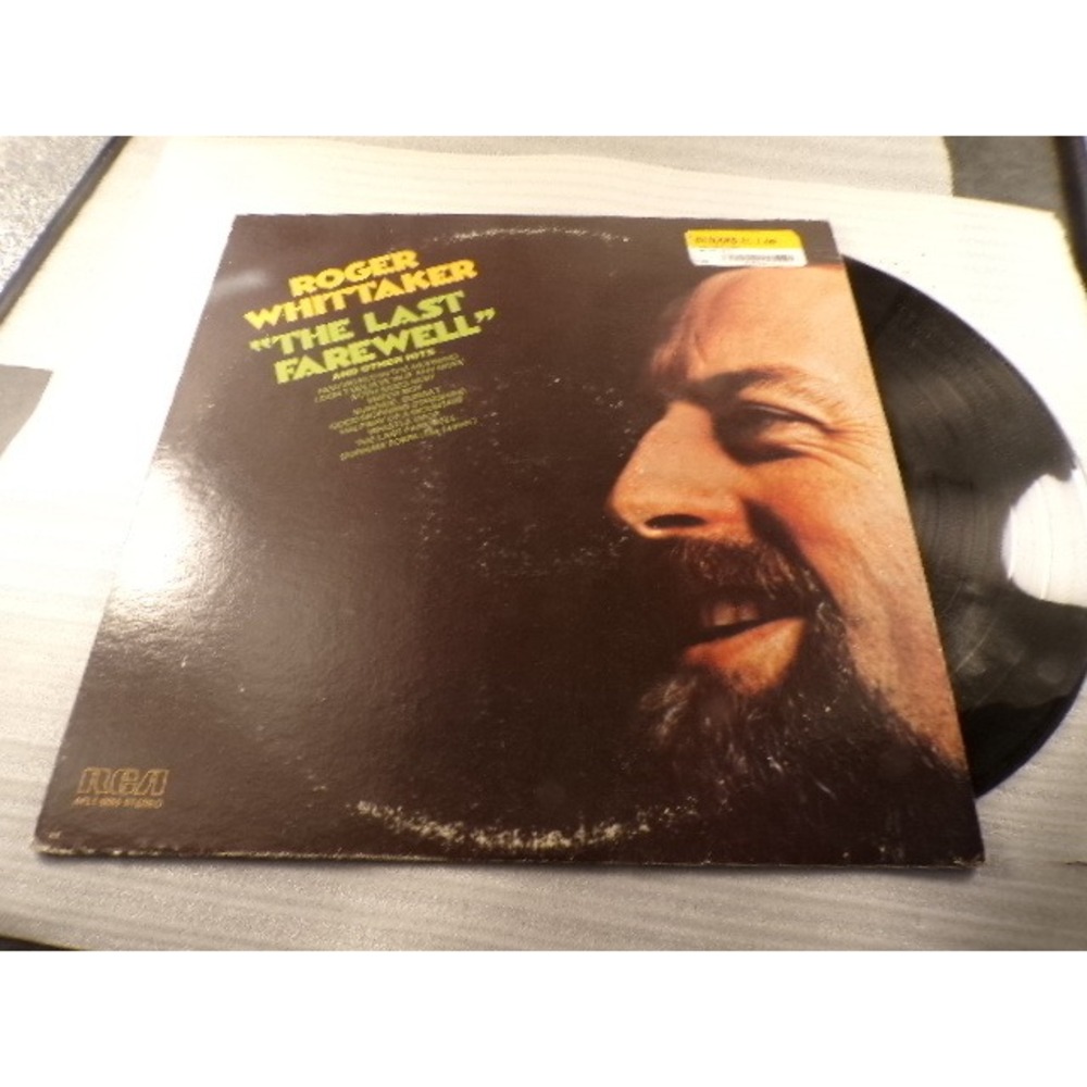 Roger Whittaker The Last Farewell Vinyl LP Record 1975 RCA APL1-0855 Folk Pop